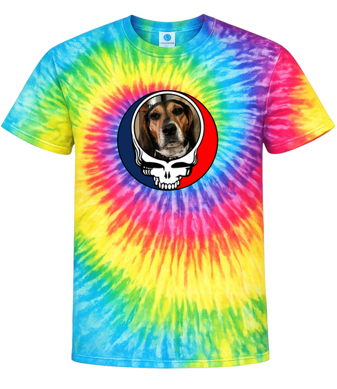 1352 - Custom Stealie Tie-Dye
