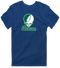 Babson Stealie Premium Unisex T-Shirt — Design: Babson College — Navy