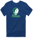 Babson Stealie Premium Unisex T-Shirt — Design: Babson College — Navy