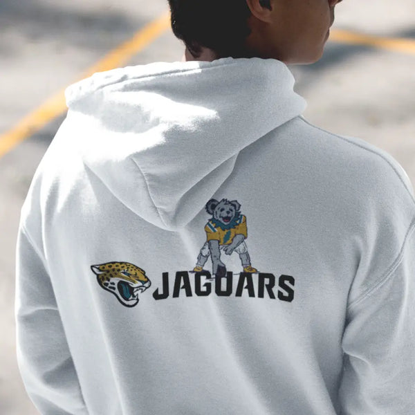Jacksonville Jaguars Dancing Bear Unisex Hoodie - NFL - StealieShop