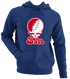Ball Stealie Premium Unisex Hoodie — Design: Ball State University — Navy