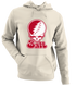 Ball Stealie Premium Unisex Hoodie — Design: Ball State University — Sand