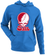Ball Stealie Premium Unisex Hoodie — Design: Ball State University — Heather Royal