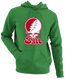 Ball Stealie Premium Unisex Hoodie — Design: Ball State University — Irish Green
