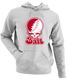 Ball Stealie Premium Unisex Hoodie — Design: Ball State University — Sport Grey