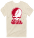 Ball Stealie Premium Unisex T-Shirt — Design: Ball State University — Sand