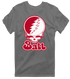 Ball Stealie Premium Unisex T-Shirt — Design: Ball State University — Charcoal