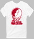 Ball Stealie Premium Unisex T-Shirt — Design: Ball State University — White