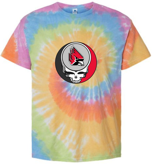Ball State Stealie Tie-Dye T-Shirt