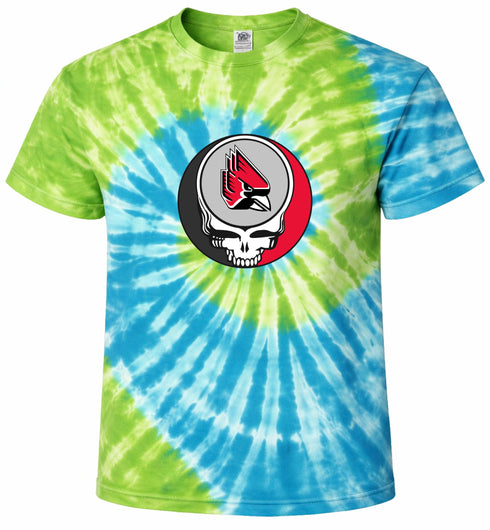Ball State Stealie Tie-Dye T-Shirt