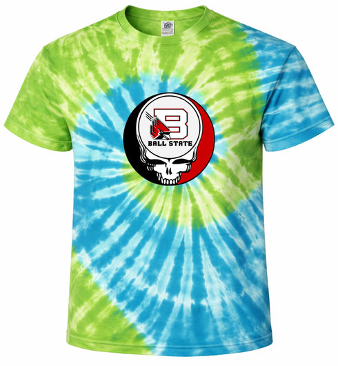 Ball State Stealie Tie-Dye T-Shirt