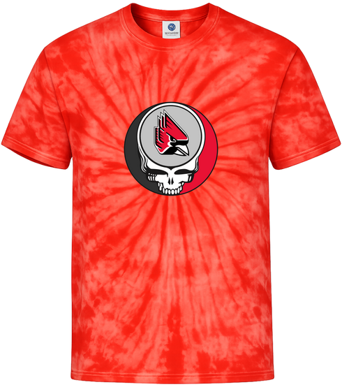 Ball State Stealie Tie-Dye T-Shirt