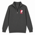 Ball Stealie Premium Unisex Quarter-Zip — Design: Ball State University — Charcoal
