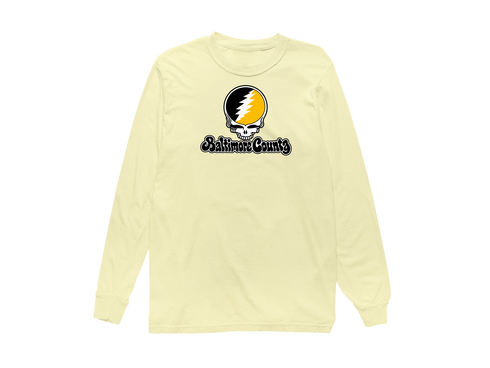 Baltimore County Stealie Premium Unisex Long-Sleeve — Design: Maryland Baltimore County University of — Butter