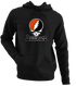 Baltimore Baseball Stealie Grateful Dead Hoodie — Baltimore Orioles — Black