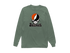 Baltimore Baseball Stealie Grateful Dead Long-Sleeve — Baltimore Orioles — Light Green