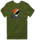 Baltimore Baseball Stealie Grateful Dead T-Shirt — Baltimore Orioles — Military Green