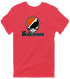 Baltimore Baseball Stealie Grateful Dead T-Shirt — Baltimore Orioles — Heather Red