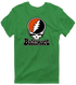 Baltimore Baseball Stealie Grateful Dead T-Shirt — Baltimore Orioles — Irish Green