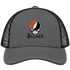 Baltimore Baseball Stealie Grateful Dead Trucker Cap — Baltimore Orioles — Charcoal/Black