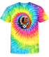 Baltimore Orioles Crystal Stealie Tie-Dye T-Shirt