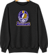 Baltimore Helmet Stealie Premium Unisex Crewneck — Baltimore Ravens — Black