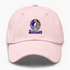 Baltimore Helmet Stealie Premium Unisex Dad Hat — Baltimore Ravens — Pink