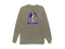 Baltimore Helmet Stealie Premium Unisex Long-Sleeve — Baltimore Ravens — Sandstone