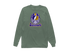 Baltimore Helmet Stealie Premium Unisex Long-Sleeve — Baltimore Ravens — Light Green