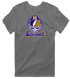 Baltimore Helmet Stealie Premium Unisex T-Shirt — Baltimore Ravens — Charcoal