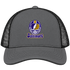 Baltimore Helmet Stealie Premium Unisex Trucker Cap — Baltimore Ravens — Charcoal/Black