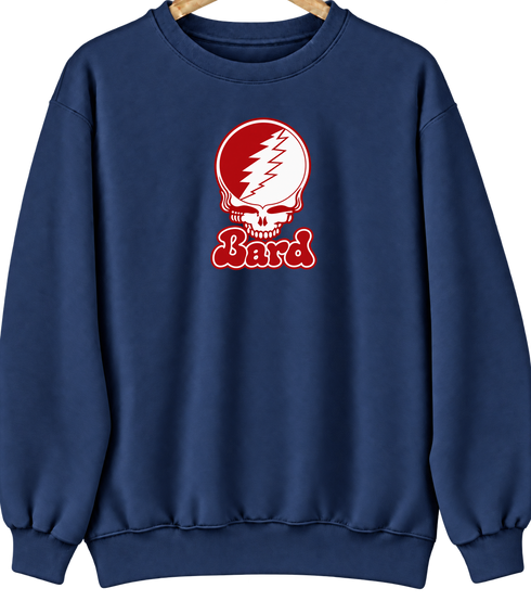 Bard Stealie Premium Unisex Crewneck — Design: Bard College — Navy