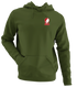 Bard Stealie Premium Unisex Hoodie — Design: Bard College — Military Green