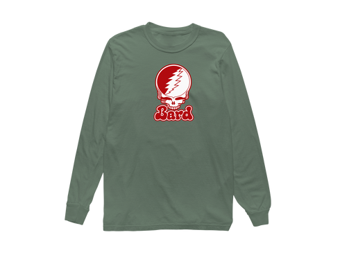 Bard Stealie Premium Unisex Long-Sleeve — Design: Bard College — Light Green