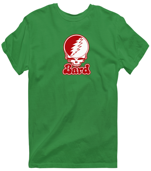 Bard Stealie Premium Unisex T-Shirt — Design: Bard College — Irish Green