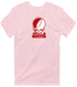 Bard Stealie Premium Unisex T-Shirt — Design: Bard College — Light Pink