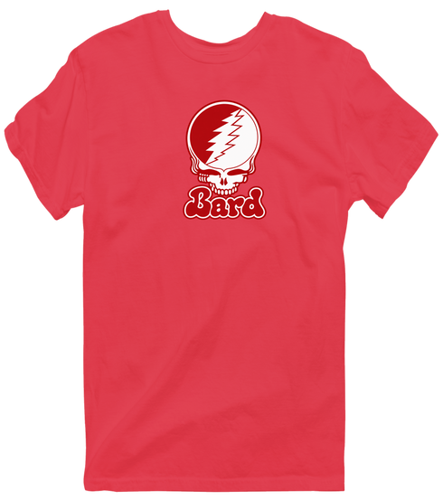 Bard Stealie Premium Unisex T-Shirt — Design: Bard College — Heather Red