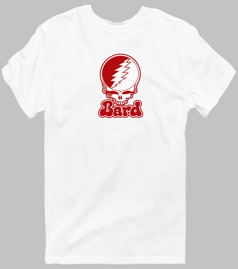 Bard Stealie Premium Unisex T-Shirt — Design: Bard College — White