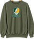 Baylor Stealie Premium Unisex Crewneck — Military Green