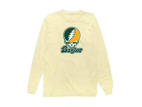 Baylor Stealie Premium Unisex Long-Sleeve — Design: Baylor University — Butter