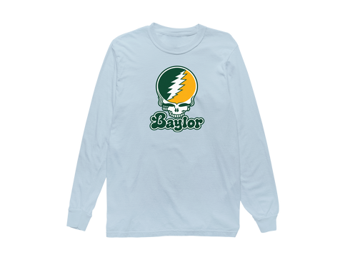 Baylor Stealie Premium Unisex Long-Sleeve — Design: Baylor University — Chambray