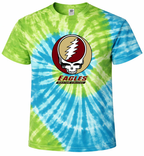 Boston College Stealie Tie-Dye T-Shirt