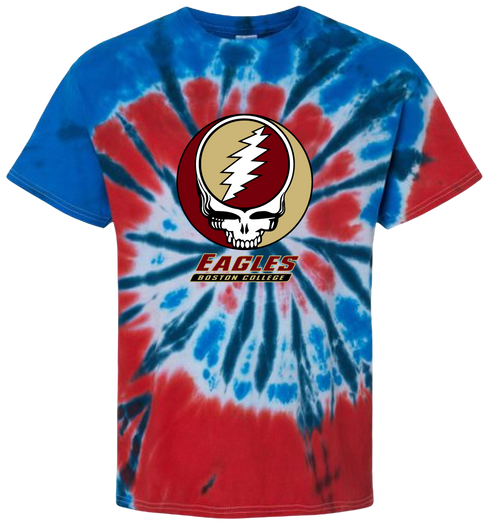 Boston College Stealie Tie-Dye T-Shirt