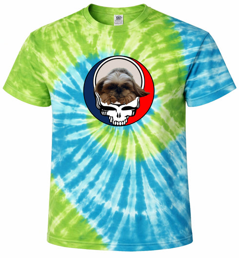 1622 - Custom Stealie Tie-Dye