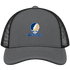 Beaufort Stealie Premium Unisex Trucker Cap — Design: South Carolina Beaufort University of — Charcoal/Black