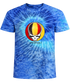 Belgium FIFA World Cup Stealie Tie-Dye T-Shirt