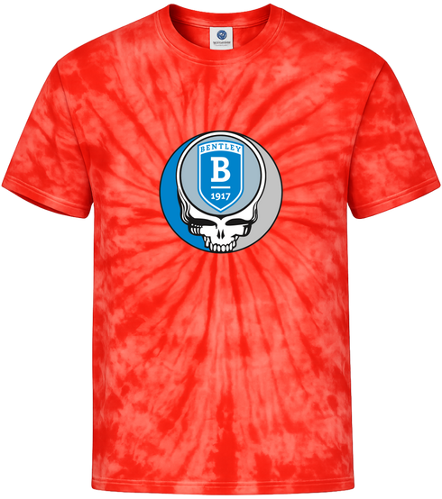 Bentley Hat Stealie Tie-Dye T-Shirt