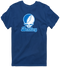 Bentley Stealie Premium Unisex T-Shirt — Design: Bentley University — Navy