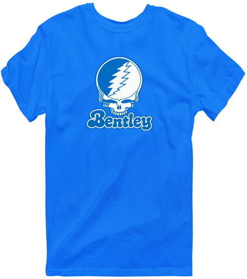 Bentley Stealie Premium Unisex T-Shirt — Design: Bentley University — Royal
