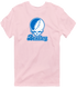 Bentley Stealie Premium Unisex T-Shirt — Design: Bentley University — Light Pink